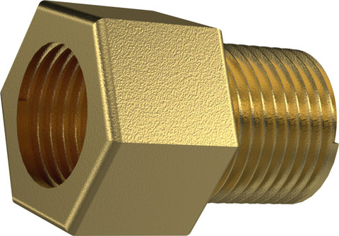 Steelite Brass MTC (Male Thread Connector), Pipe Fitting, Heavy