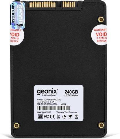 29　SSD240GB　24000円 GEONIX 2.5 SSD 240 GB Desktop, Desktop Black SATA III Internal
