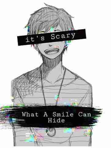 scary anime boy photo