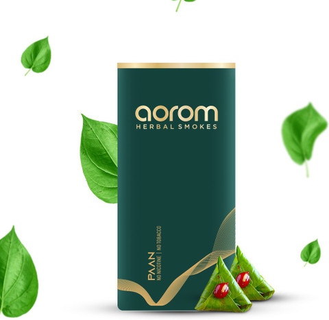 mond paan cigarette price Buy Gum Mint Online  SmokeKart AOROM Herbal smokes- Paan Flavour-