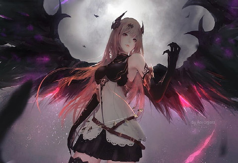 animated girl wallpaper