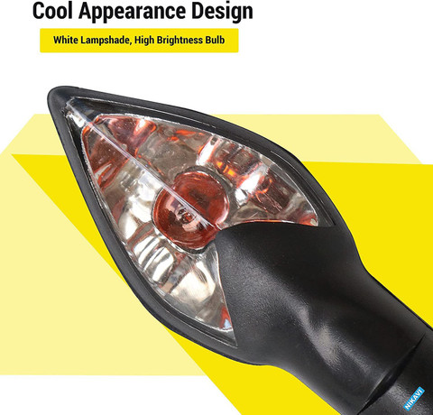 nikavi Front, Rear, Side Halogen Indicator Light for Bajaj XCD