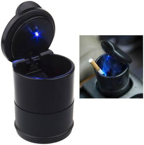 Etradezone Black Ash Tray For Ford Endeavour For all Cars Black
