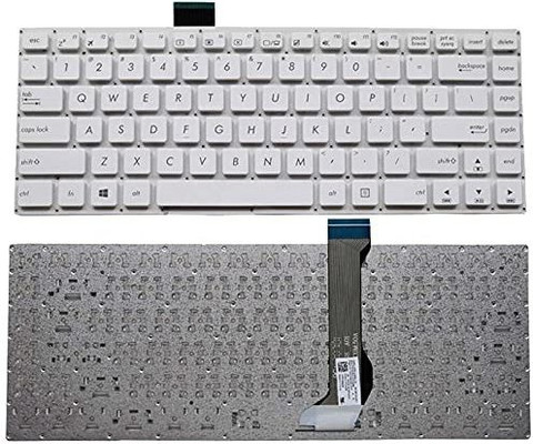 Clavier Compatible Asus E402 Série - Layout Italien QWERTY - Neuf Blanc