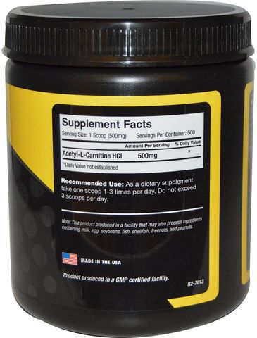 PRIMAFORCE Alcar, Acetyl-L-Carnitine, Unflavored, Powder, 250 g Price in India