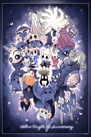 Hollow Knight- Video Game Matte Finish Poster Paper Print - Gaming