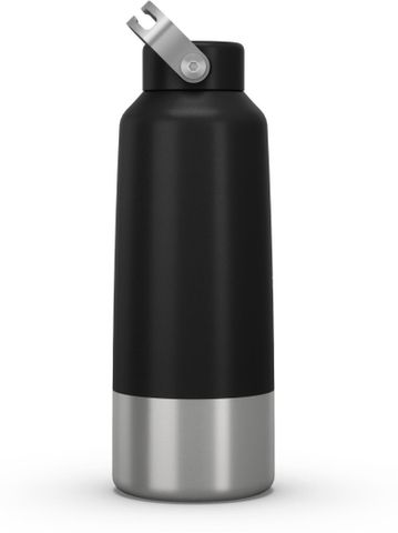 QUECHUA by Decathlon Hiking Stainless Steel Water Bottle with Screw Top ...