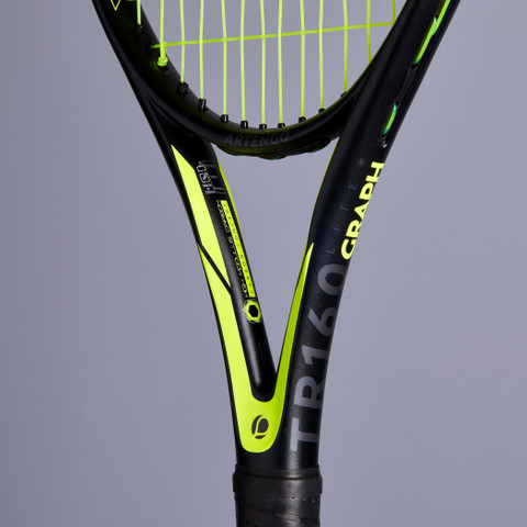 ARTENGO by Decathlon Adult Tennis Racket TR160 Graph - Black