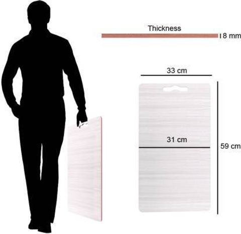 Flipkart.com | UROPHA Mdf wooden Writing pad for Student Board Exam pad ...