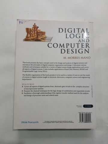 Digital Logic And Computer Design By M. Morris Mano: Buy Digital Logic ...