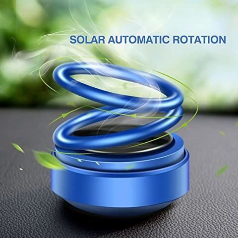 Ascension Car Solar Air Freshner Automatic 360° Rotating Diffuser Car ...