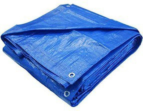 RAIN TARP PE Tarpaulin (15 ft x 18 ft) GSM 120 Colour Blue