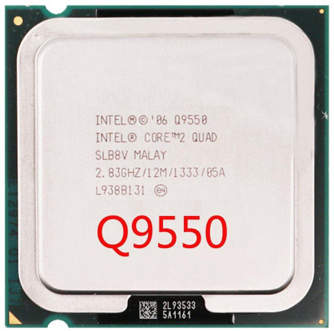 Intel Quad-core-Q9550 2.8 GHz LGA 775 Socket 4 Cores Desktop