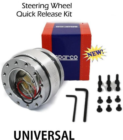 Ding Sound Steering Wheel Quick Release Universal PCD 70MM 74MM Steering Wheel Snap Off Hub Adapter Boss Kit Racing JDM Tuning - 34