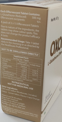 oxoneg glutathione tablet Orange Flavour Effervescent Buy Oxoneg Tablet | Glutathione