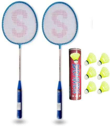 ZXX XTREME NIC-008 Nickle Single Rod Badminton Racquet Set With