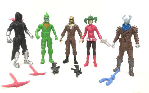 Mubco Fortnite Turbo Builder Set 6 Action Figure Playset For Kids