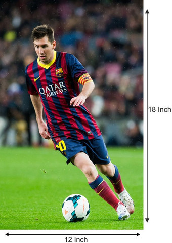 Messi Layout Lionel Messi Wall Poster For Room M63 Paper Print - Sports posters in ...