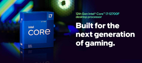 Intel I7-12700F 2.1 GHz Upto 4.9 GHz LGA1700 Socket 12 Cores 20