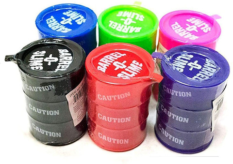 Quinergys Slime Barrel Box for Kids Play Non Sticky Slime Non