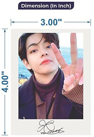 Gimly BTS Autograph Cards Pack of 16 Premium Lomo PhotoCards (3x4