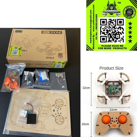 mini drone with build your own drone kit