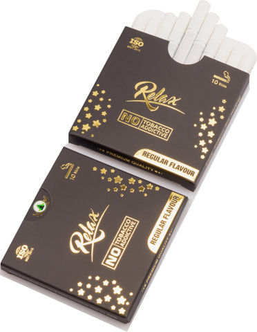 Aarogyam Herbals Relax Tobacco & Nicotine Free Cigarette for Relieve Stress  (Regular Flavour) Smoking Cessations Price in India