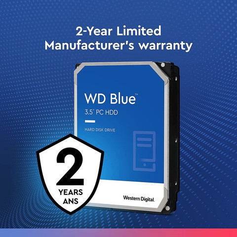 WD Blue SATA 4 TB Desktop Blue SATA Internal Hard Disk Drive (HDD