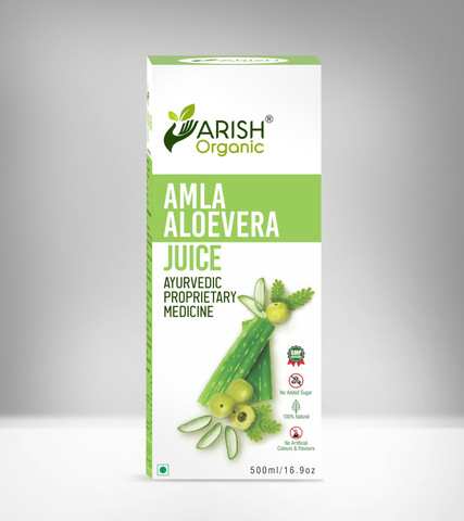 ARISH organic AMLA ALOEVERA JUICE Price in India - Buy ARISH organic AMLA  ALOEVERA JUICE online at Flipkart.com