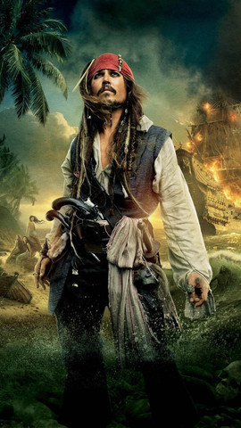 JACK SPARROW❤様。専用ページ Captain Jack Sparrow Multicolour Photo Paper Print Poster