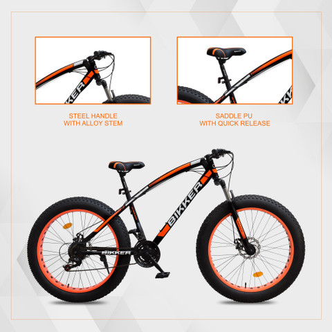Disc Brakes Wolf Glitter Fat Bike 7000 Arizona Bicycles JAGUARR 26