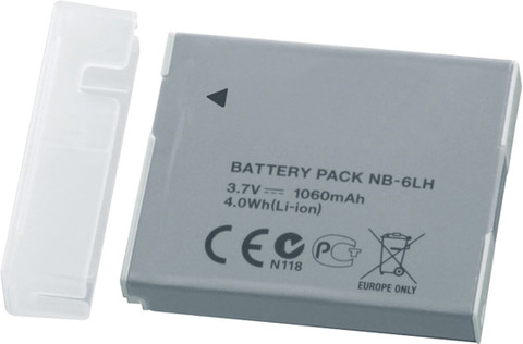 Photocare NB-6L Battery for Canon PowerShot D10 D20 ELPH 500 HS