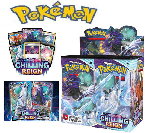 CrazyBuy Pokemon Sword and Shield Chilling Reign Booster Box - Pokemon Sword and Shield Chilling Reign Booster Box . Buy playing cards toys in India. shop for CrazyBuy products in India. | Flipkart.com CrazyBuy Pokemon Sword and Shield Chilling Reign Booster Box - Pokemon Sword and Shield Chilling Reign Booster Box . Buy playing cards toys in India. shop for CrazyBuy products in India. | Flipkart.com