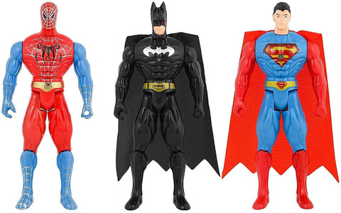 Fullkart Spiderman, Superman, Batman Super-Hero Figuring