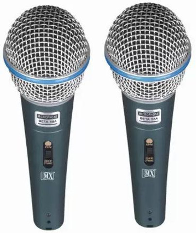 mik! AFRODIVE ZXDR/79DF- Multi-Purpose Microphones with Cable Beta 58A