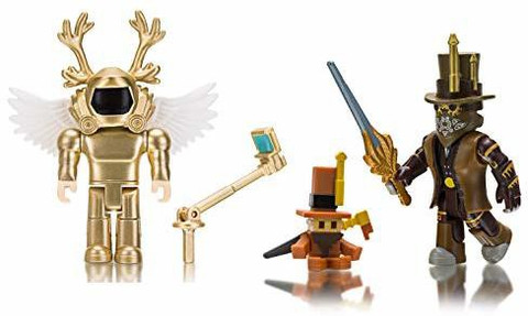 Roblox Simoon68 Golden God + chillthrill709 Two Figure Bundle