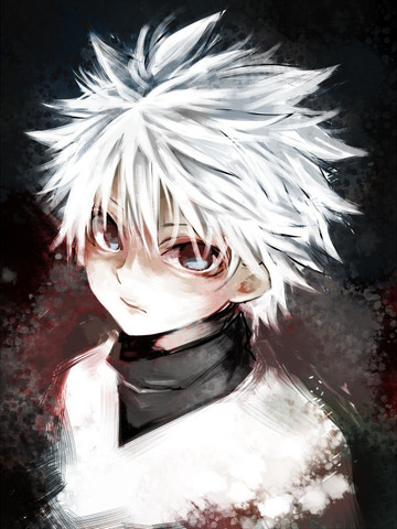 killua angry picture