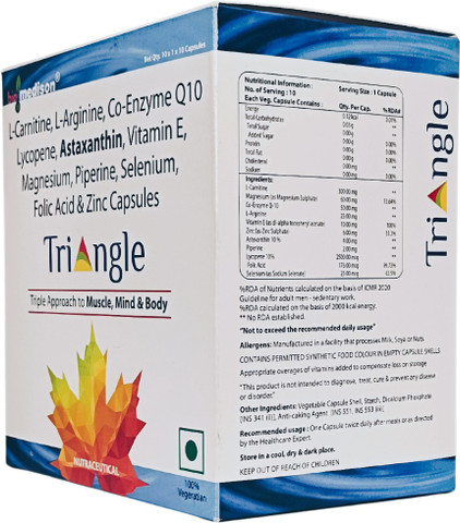 nature essential l carnitine mk Nature's Way L-Carnitine Capsules 500mg, 60 ct