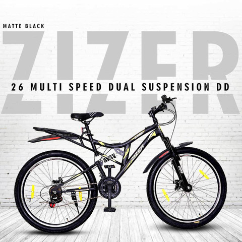 g−rap 2 GANG ZIZER Dual Disc Brake Dual-Suspension 26 T (inch
