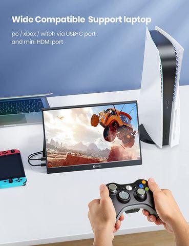 Arzopa A1 33.78 cm (13 inch) WQXGA IPS Panel Portable Monitor (A1