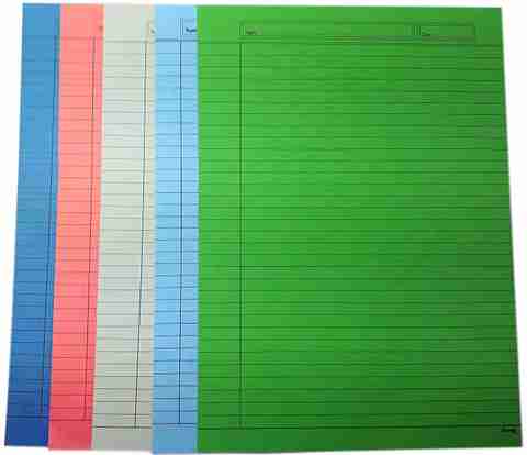 One Side Ruled A4 Flipkart.com | KRASHTIC A4 Size Ruled Project Color Sheet One Side ...
