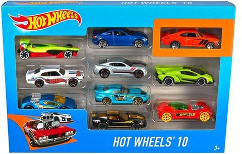 TGNSTORE Hot Wheels Car Set Pack Of 10 for Personal - Hot Wheels