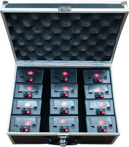 basket47 12CHANNELPYRO[RECHARGEBLE] Haze Machine Remote