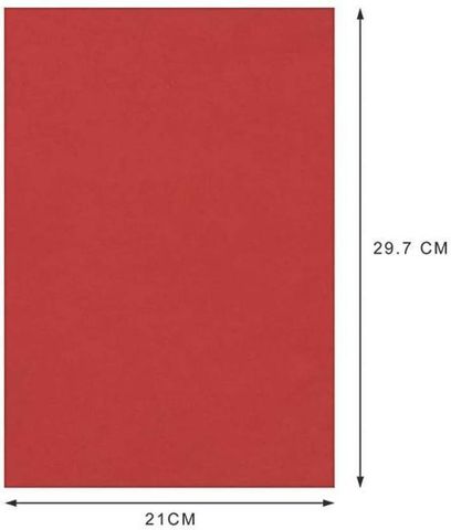 Red Single Color Paper Flipkart.com | Sejas Collections A3 SIZE RED Color Paper |Set of 20 ...