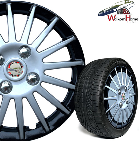 WolkomHome Car Wheel cap, Hub Cap 14 Inch Wheel Cover Multi Spike
