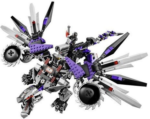 LEGO Ninjago Nindroid MechDragon and Nya's Car with 5 Minifigures