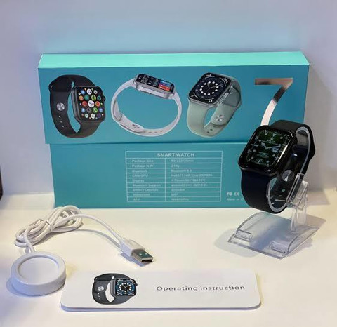 RapidFox N76 Series 7 Black Smartwatch Price in India - Buy