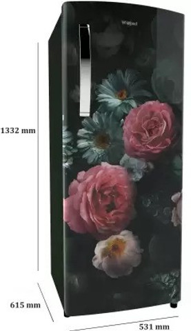 Whirlpool 192 L Direct Cool Single Door 3 Star Refrigerator Online