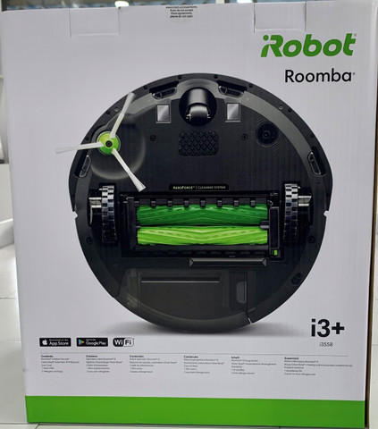 irobot Roomba i3+(3558) Robotic Floor Cleaner with Reusable