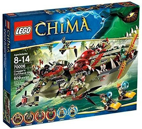 LEGO Chima Cragger Command Ship 70006 - Chima Cragger Command Ship